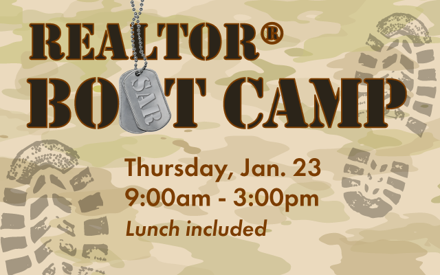 REALTOR Boot Camp - Sign Up Today!