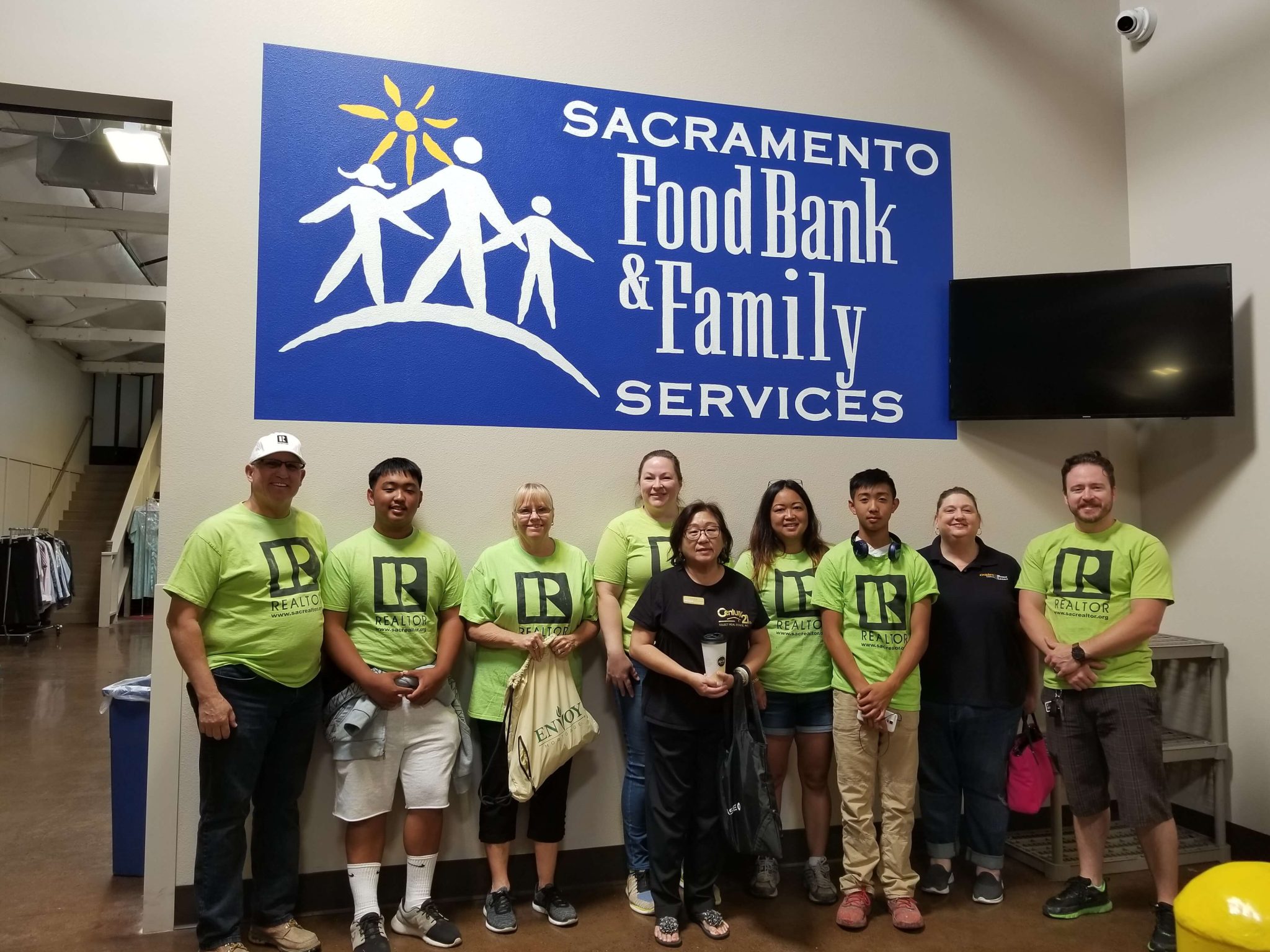 Sacramento Food Bank Volunteer Event Sacramento Association of REALTORS®